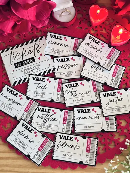 Tickets do Amor - Dia dos Namorados