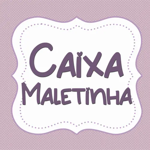 Caixa  Maletinha