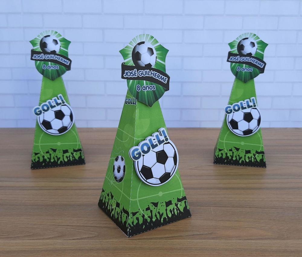 Caixa Pirâmide Futebol