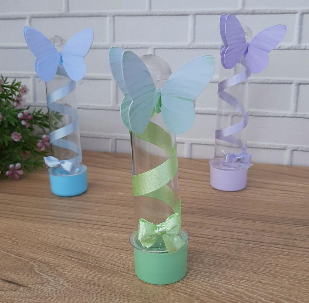 Tubete Borboleta aquarelada