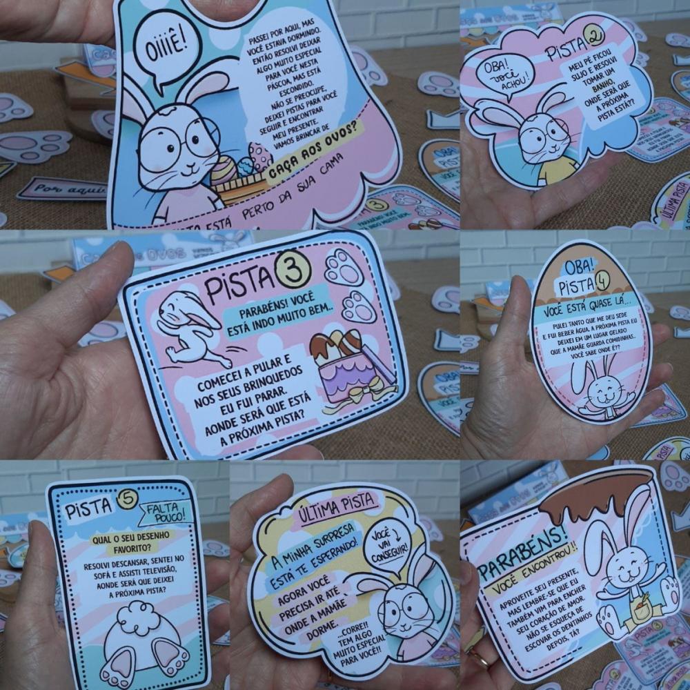 Kit Caça aos Ovos de Páscoa