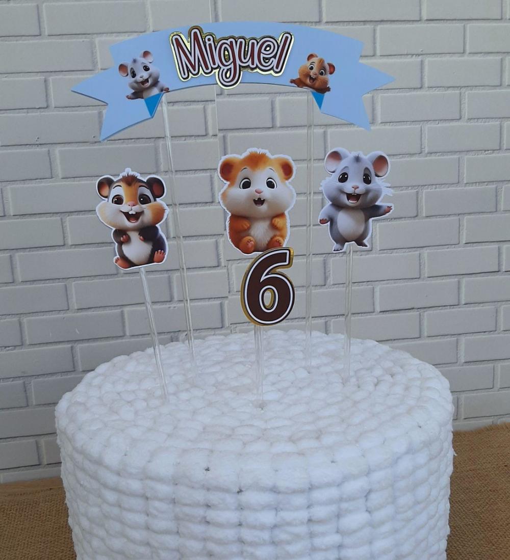 Kit festa na escola Hamster