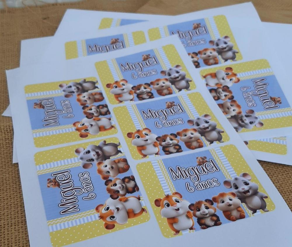 Kit festa na escola Hamster