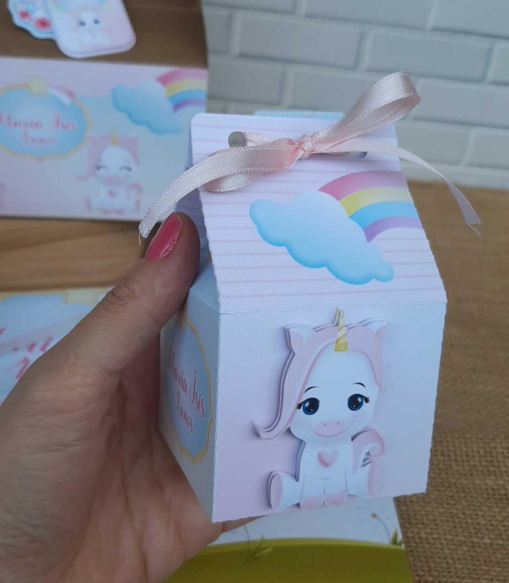 Kit festa na escola Unicórnio