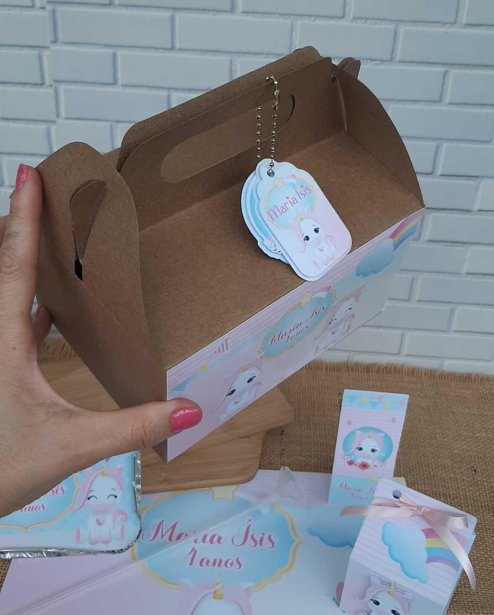 Kit festa na escola Unicórnio