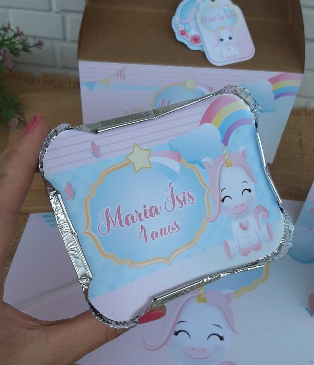 Kit festa na escola Unicórnio