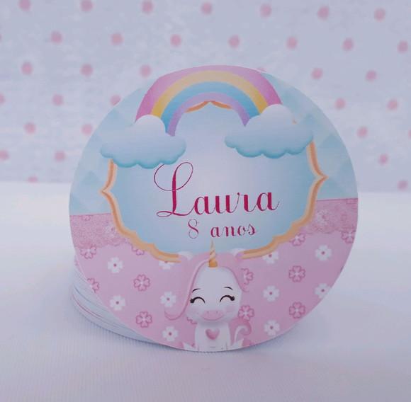 Adesivo para Personalizados Unicórnio