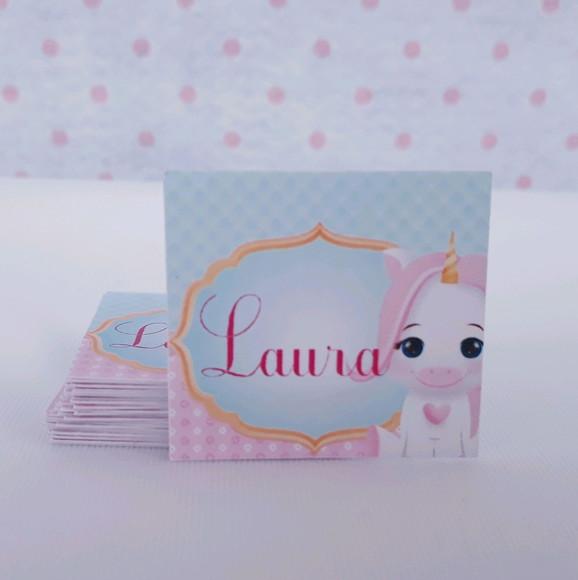 Adesivo para Personalizados Unicórnio Cute