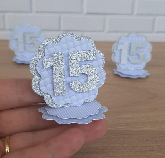 Aplique 3d para Lembrancinha 15 Anos