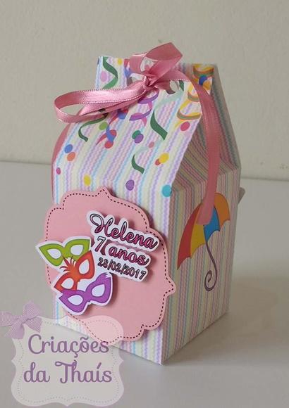 Caixa Milk Carnaval