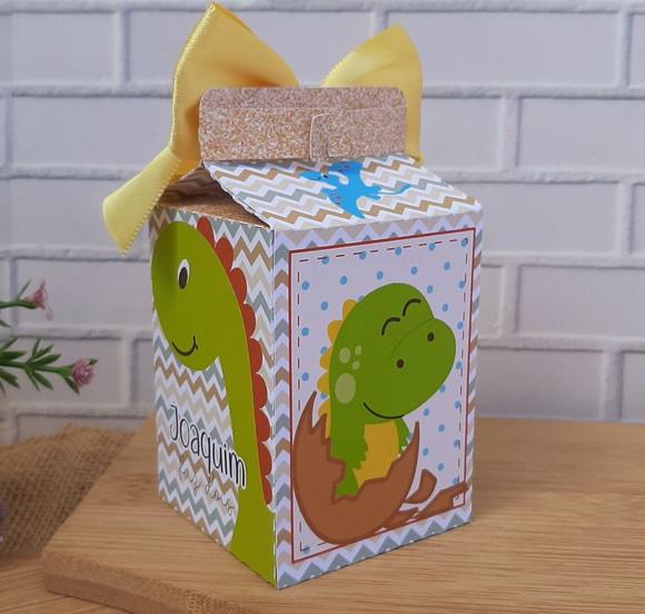 Caixa Milk Dinossauro