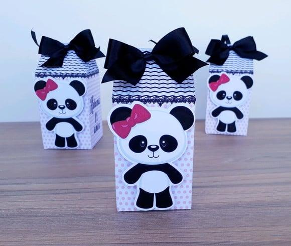 Caixa Milk Ursa Panda
