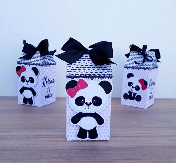 Caixa Milk Ursa Panda