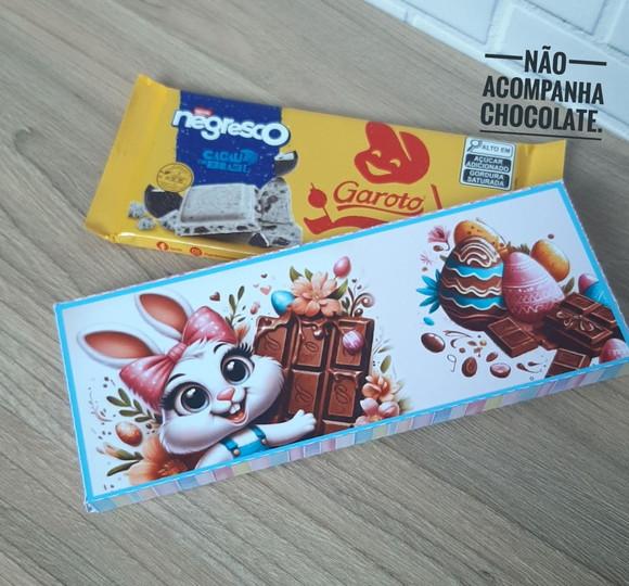 Caixa para Chocolate em Barra Páscoa