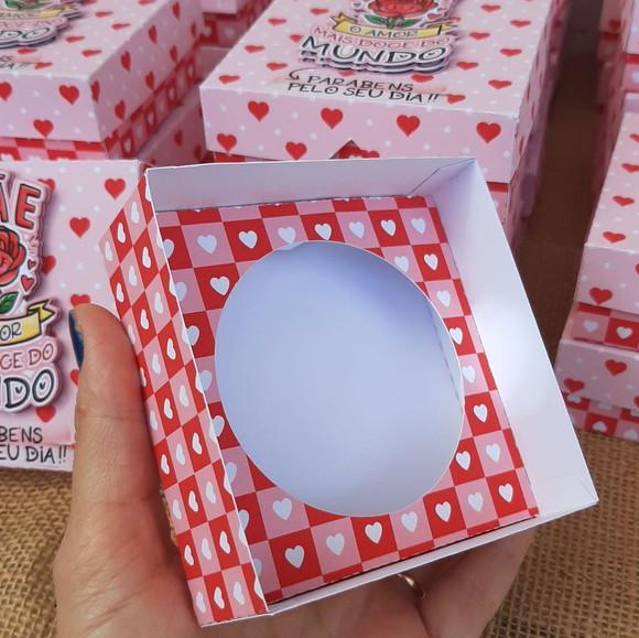 Caixa para Pão de Mel ou Sabonete Dia das Mães