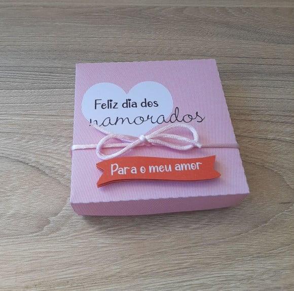 Caixinha Cascata de Fotos Dia dos Namorados