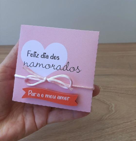 Caixinha Cascata de Fotos Dia dos Namorados