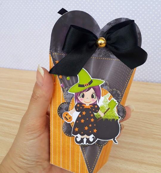 Caixinha Coração Halloween