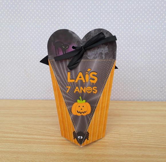 Caixinha Coração Halloween