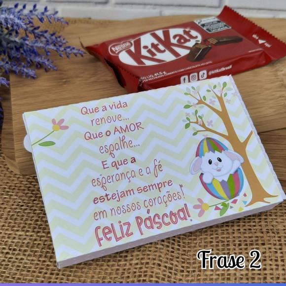 Caixinha de Páscoa para Kit Kat