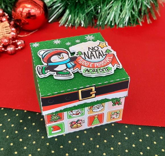 Caixinha Lembrancinha de Natal