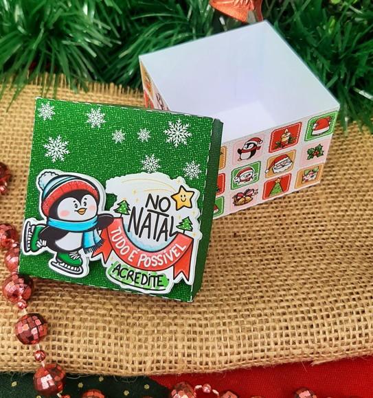 Caixinha Lembrancinha de Natal