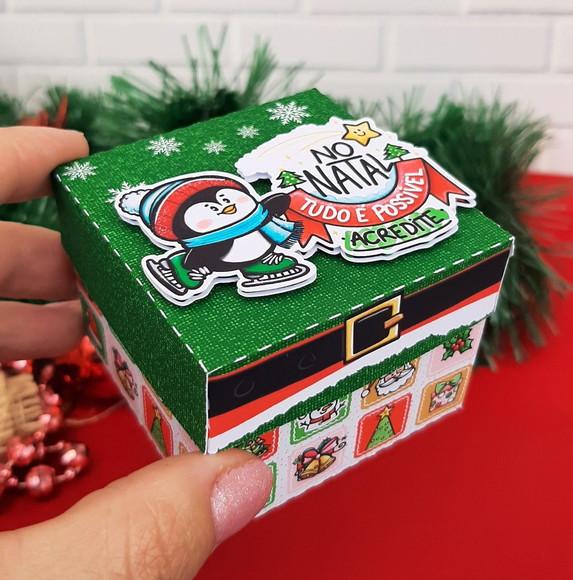 Caixinha Lembrancinha de Natal