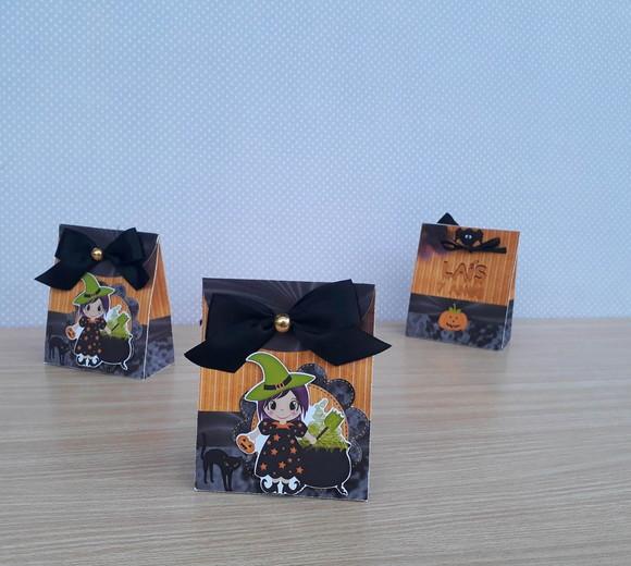 Caixinha Mini Sacolinha Halloween