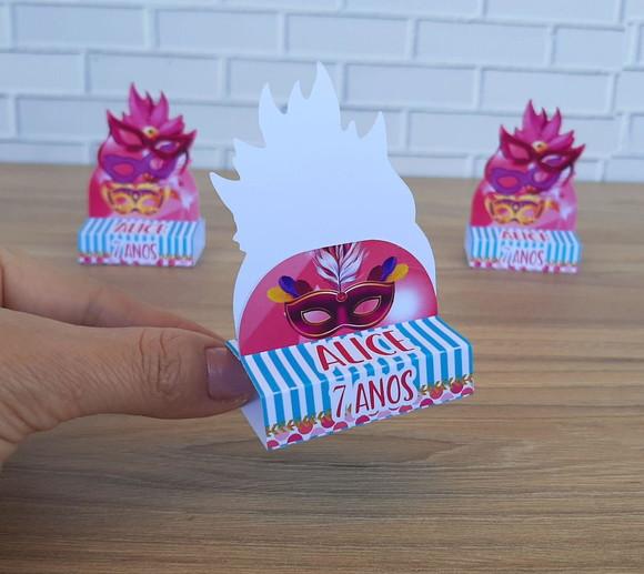 Caixinha para Bis Duplo Festa a Fantasia