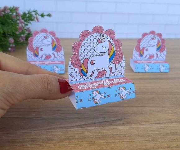 Caixinha para Bis Duplo Unicórnio