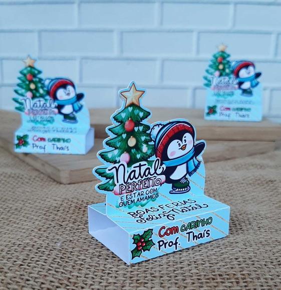 Caixinha para Bis Lembrancinha de Natal