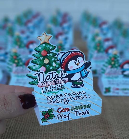 Caixinha para Bis Lembrancinha de Natal