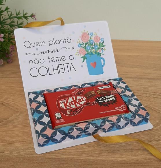 Caixinha para Kit Kat Dia dos Professores