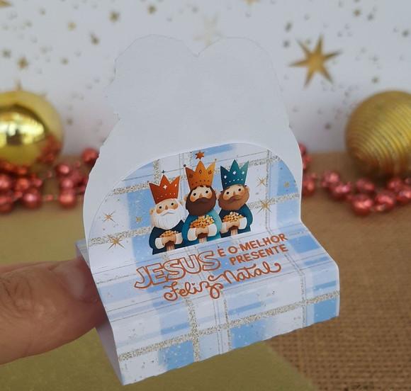 Caixinha para Lembrancinha de Natal