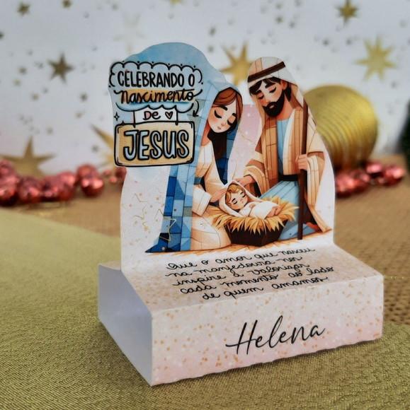 Caixinha para Lembrancinha de Natal