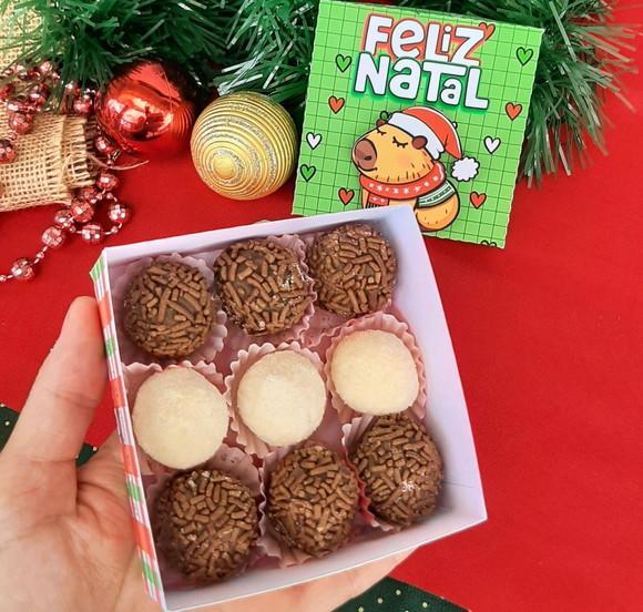 Caixinha para Lembrancinha de Natal