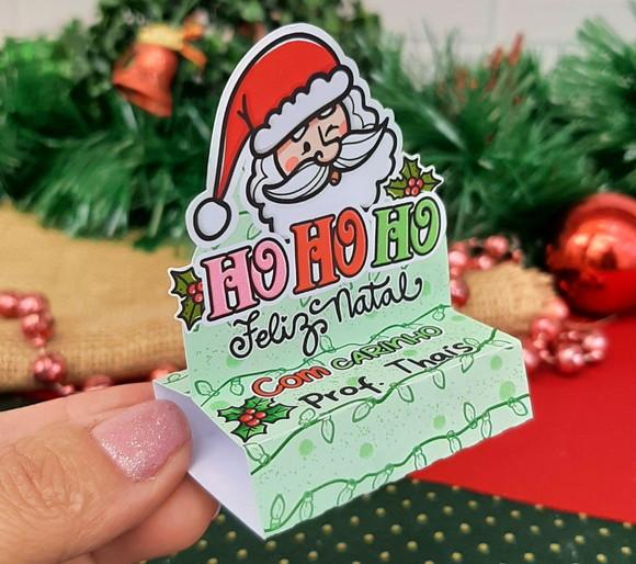 Caixinha para Lembrancinha de Natal