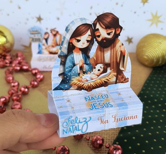 Caixinha para Lembrancinha de Natal