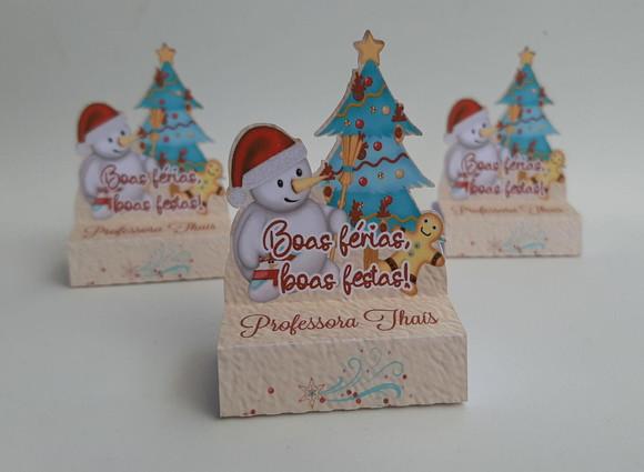 Caixinha para Lembrancinha de Natal