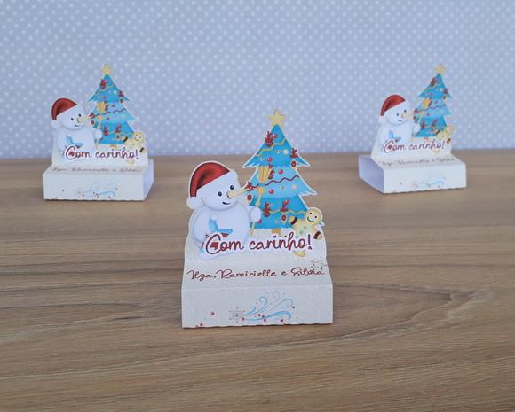 Caixinha para Lembrancinha de Natal
