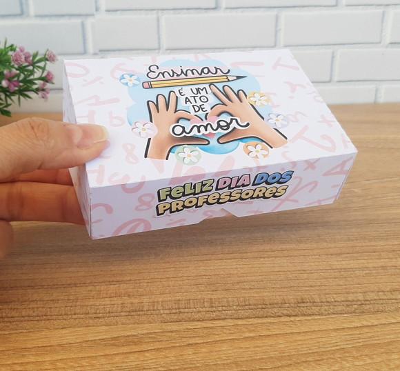 Caixinha Personalizada Dia dos Professores