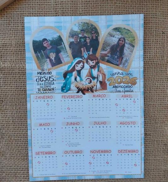 Calendário 2026 Personalizado