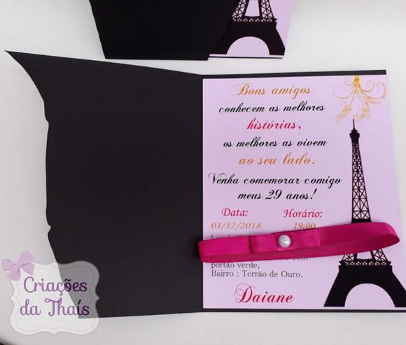 Convite de Festa Paris