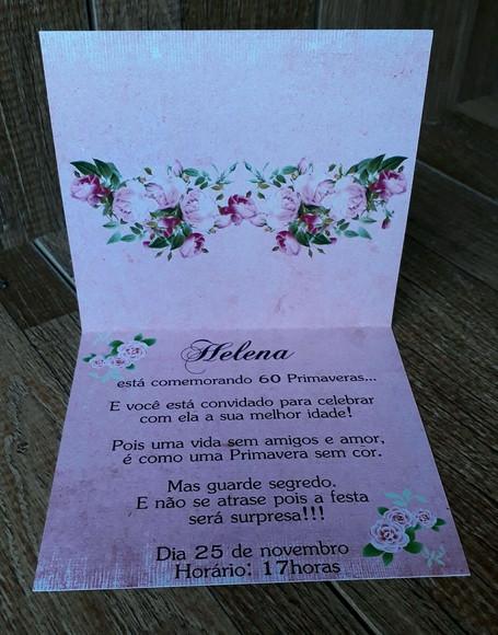 Convite Floral