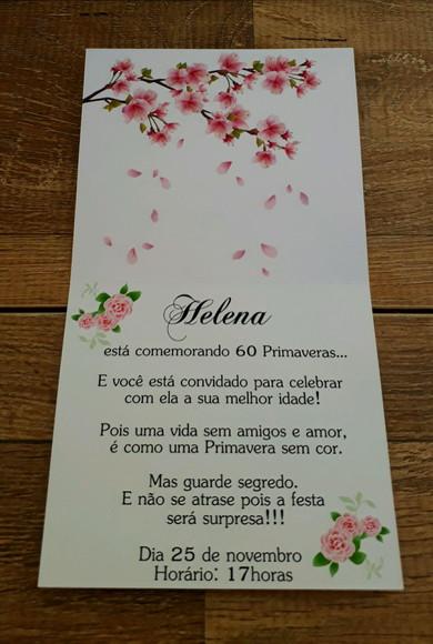 Convite Floral