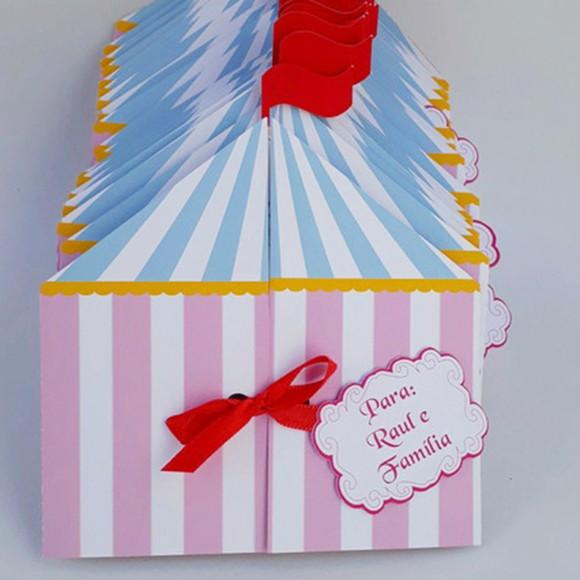Convite Tenda de Circo