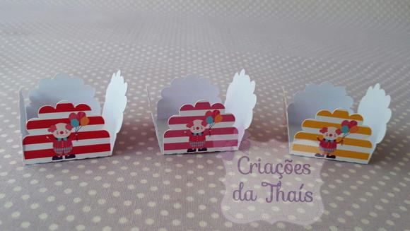Forminha de Docinhos Circo