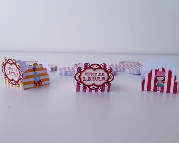Forminha de Docinhos Circo