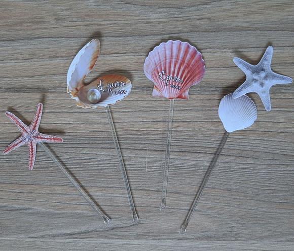 Kit 20 Topper para Docinhos Mar