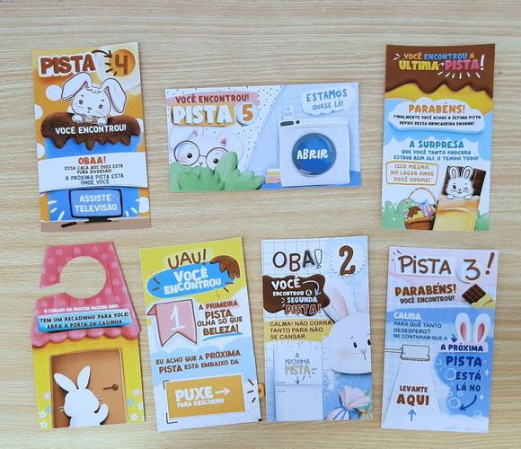 Kit Caça aos Ovos de Páscoa para Menina